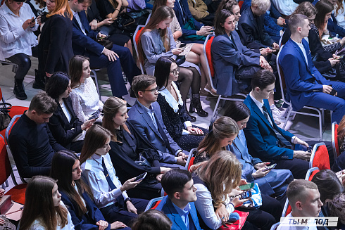 Торжественная церемония вручения свидетельств стипендиатам мэрии города Новосибирска на 2023/2024 год