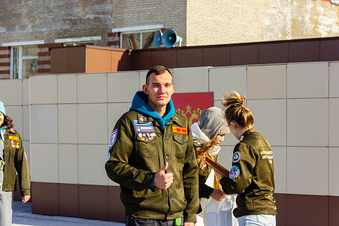 Военно-патриотическая игра "Зарница" НРО МООО РСО 