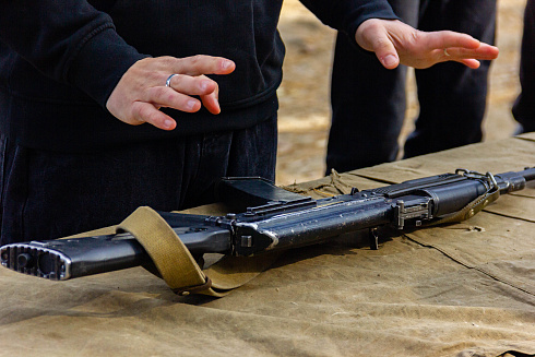 Военно-патриотическая игра "Зарница" НРО МООО РСО 