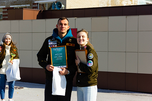 Военно-патриотическая игра "Зарница" НРО МООО РСО 