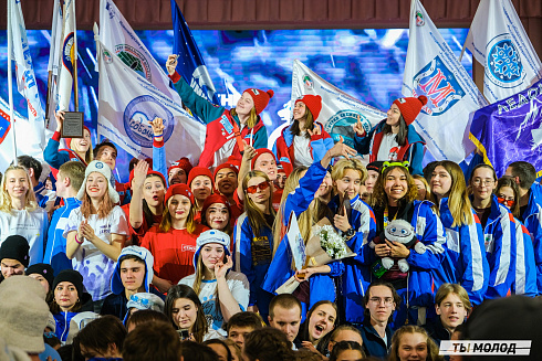 Торжественное закрытие Всероссийской патриотической акции "Снежный десант" 