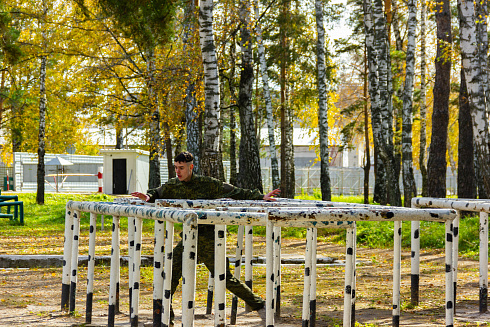 Военно-патриотическая игра "Зарница" НРО МООО РСО 